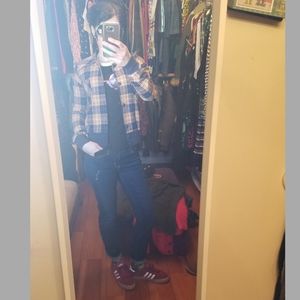 Vintage plaid jacket